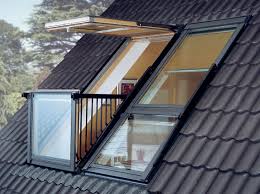Окно-балкон VELUX, модель GDL 3073 Cabrio